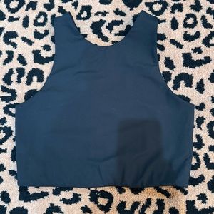 Girlfriend Collective Paloma bra in black, size Large